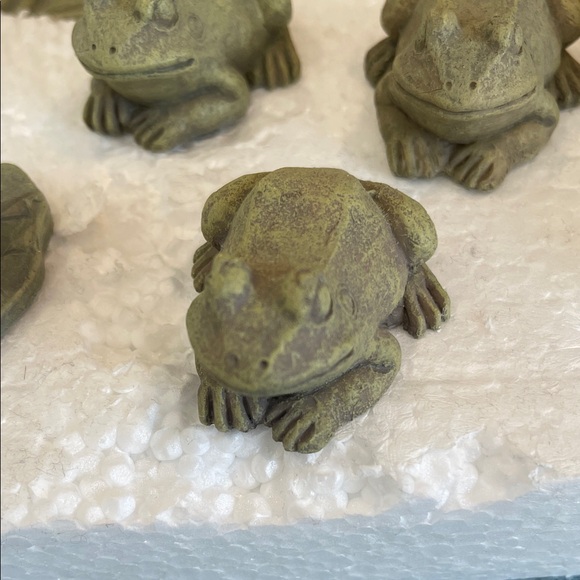 Stone frog & Dragonfly Tic Tac Toe Set inside outside all ages Decor & play NEW - Picture 9 of 10